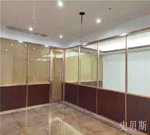 江门玫瑰金色隔断墙工艺